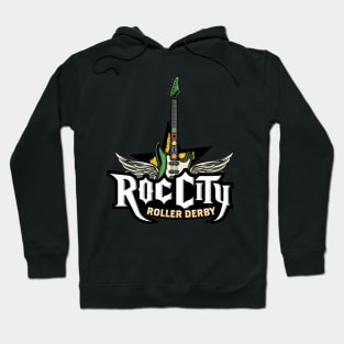 Roc City Roller Derby Guitar Hoodie